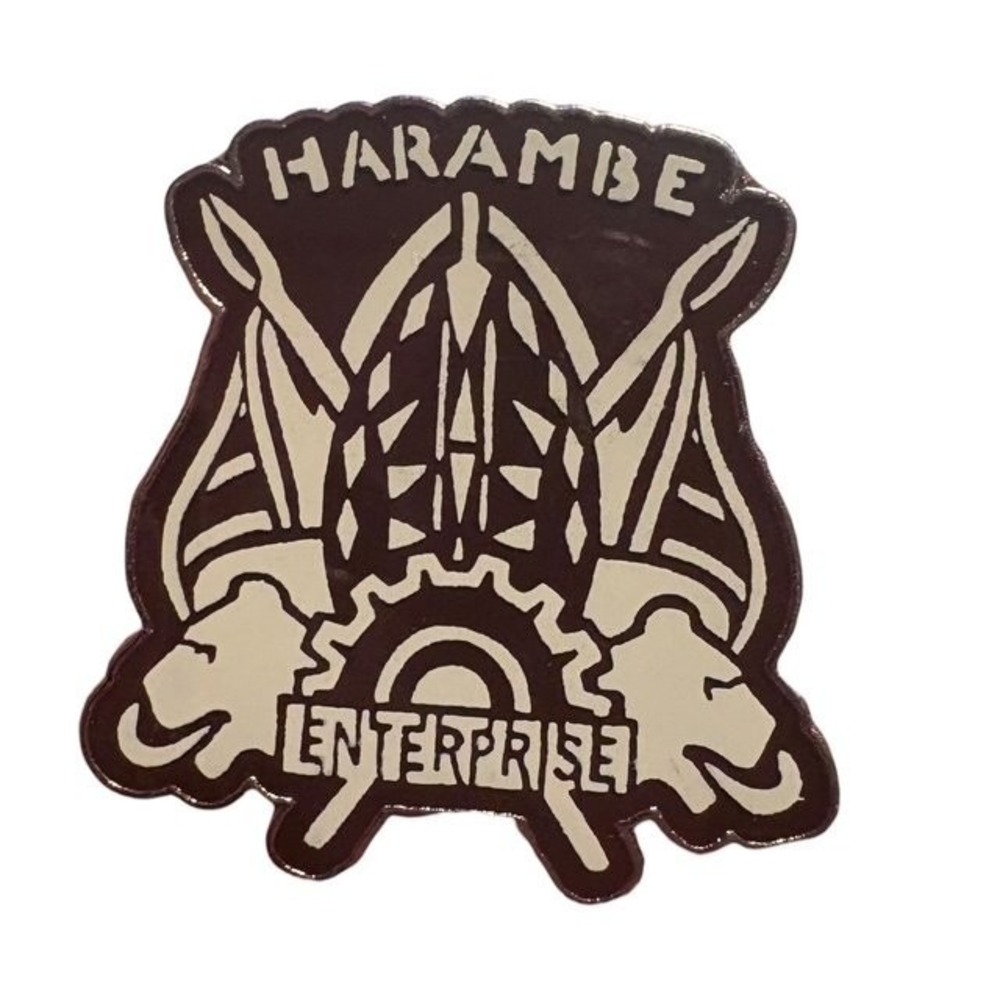 Disney Harambe Enterprise Enamel Brooch Pin with Rubber Clutch